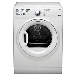 Hotpoint TVFS83CGP Vented Tumble Dryer, 8kg Load, C Energy Rating, White